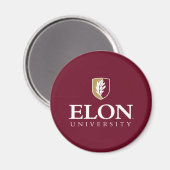 Universität Elon Magnet (Vorderseite/Rückseite)