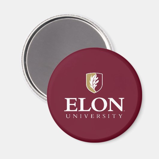 Universität Elon Magnet (Vorderseite/Rückseite)