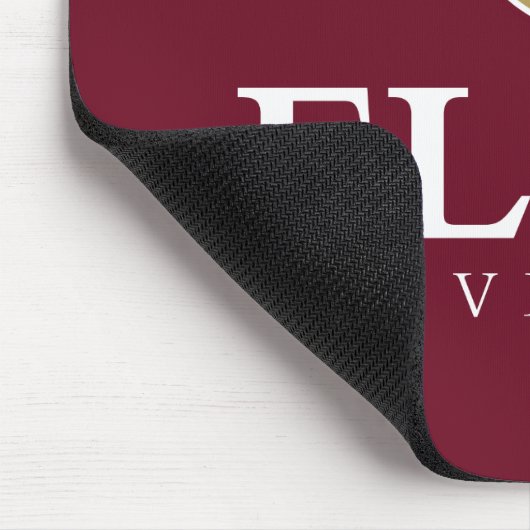 Universität Elon Mousepad (Ecke)