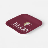 Universität Elon Pappteller (Gewinkelt)