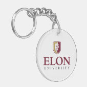 Universität Elon Schlüsselanhänger (Vorderseite links)