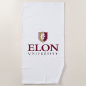 Universität Elon Strandtuch (Vorderseite)