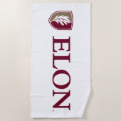 Universität Elon Strandtuch (Vorderseite)