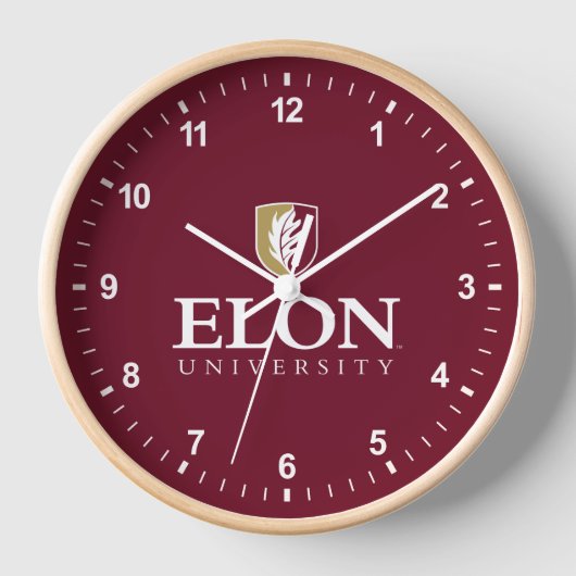 Universität Elon Uhr (Vorderseite)