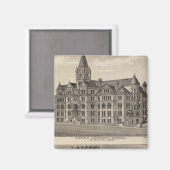 Universität Garfield, Kansas Magnet (Vorderseite/Rückseite)