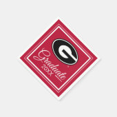 Universität Georgien | ABSCHLUSS Serviette (Ecke)