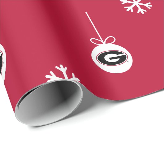 Universität Georgien | Urlaub Geschenkpapier (Rolleneckpunkt)