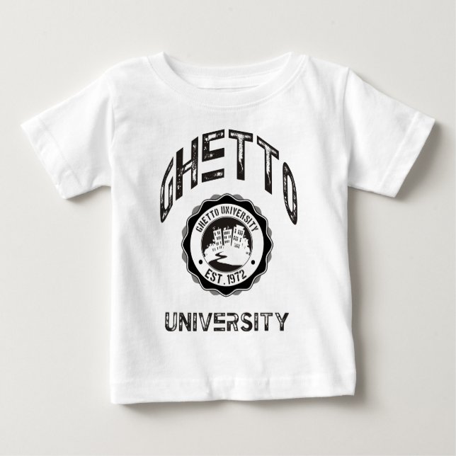 Universität Ghetto Baby T-shirt (Vorderseite)