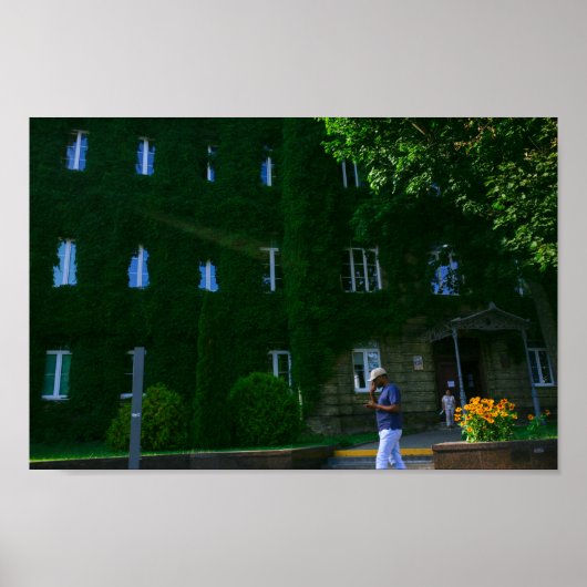 Universität Grodno Belarus Architektur Poster (Vorne)