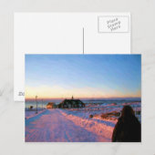 Universität Grönland von Ozborne Whilliamsson Postkarte (Vorne/Hinten)