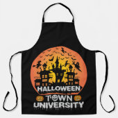 Universität Halloween Schürze (Vorderseite)