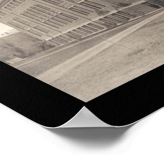 Universität Harvard Foto 1910 Poster (Ecke)