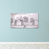 Universität Harvard, historisch Leinwanddruck (Insitu (Holzboden))