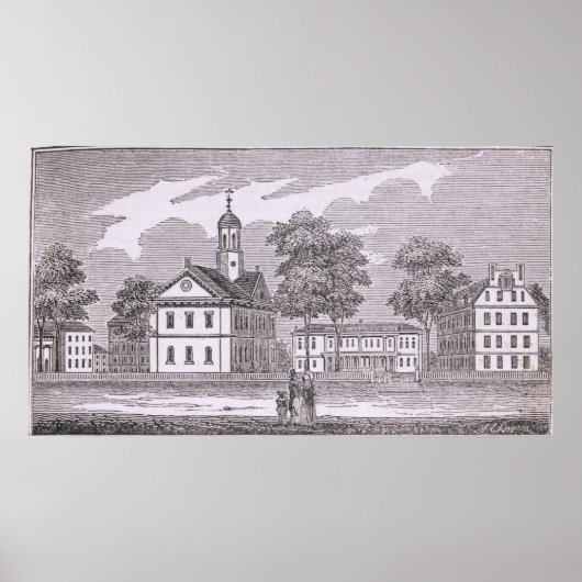 Universität Harvard, historisch Poster (Vorne)