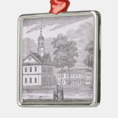 Universität Harvard, von 'historischem Silbernes Ornament (Links)