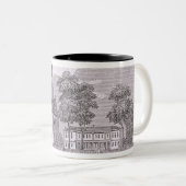 Universität Harvard, von 'historischem Zweifarbige Tasse (VorderseiteRechts)