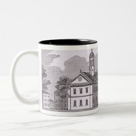 Universität Harvard, von 'historischem Zweifarbige Tasse (Links)