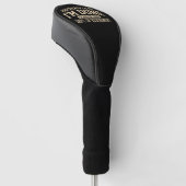Universität Ich Bin Fertig Klasse 2026 Ruhestand Golf Headcover (angewinkelt)
