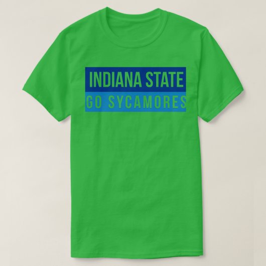 Universität Indiana Staat T-Shirt (Design vorne)