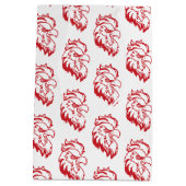 Universität Jacksonville Staat Holiday Mittlere Geschenktüte (Rückseite)