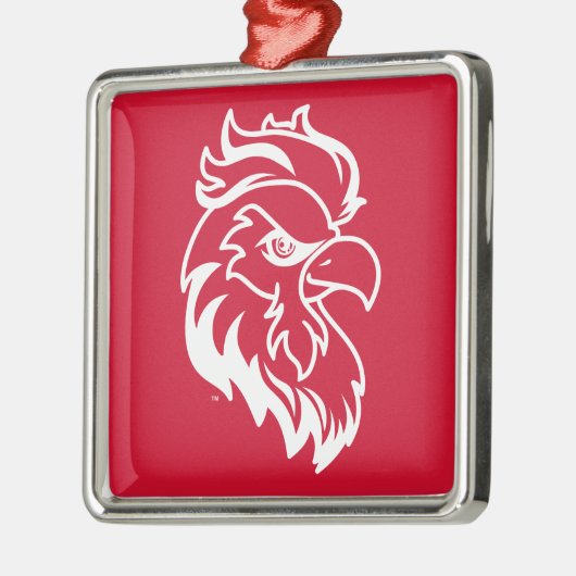 Universität Jacksonville Staat Holiday Ornament Aus Metall (Links)