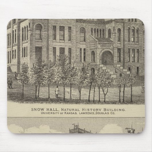 Universität Kansas Mousepad (Vorne)