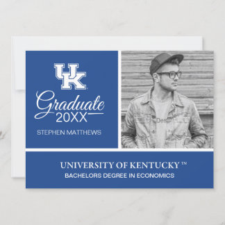 Universität Kentucky| Abschluss Einladung