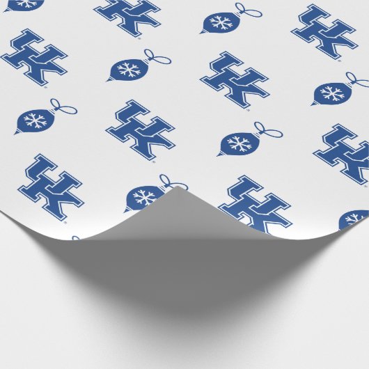 Universität Kentucky | Urlaub Geschenkpapier (Ecke)