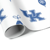 Universität Kentucky | Urlaub Geschenkpapier (Rolleneckpunkt)