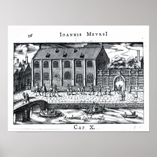 Universität Leiden, "A Dutch Athens" Poster (Vorne)
