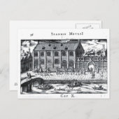 Universität Leiden, "A Dutch Athens" Postkarte (Vorne/Hinten)