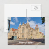 Universität Manchester Postkarte (Vorne/Hinten)