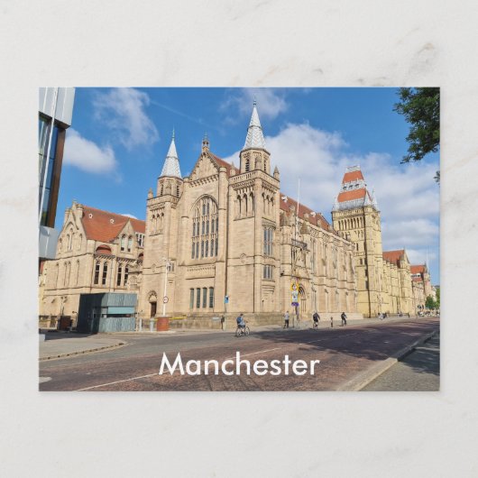 Universität Manchester Postkarte (Vorderseite)