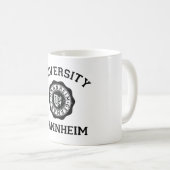 Universität Mannheim/Mannheim Kaffeetasse (VorderseiteRechts)