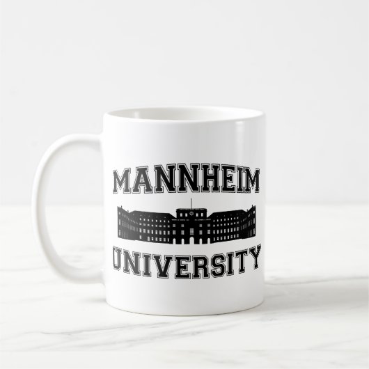 Universität Mannheim / Universität Mannheim Kaffeetasse (Links)
