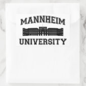 Universität Mannheim / Universität Mannheim Rechteckiger Aufkleber (Tasche)