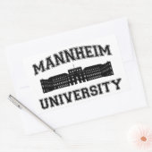 Universität Mannheim / Universität Mannheim Rechteckiger Aufkleber (Umschlag)