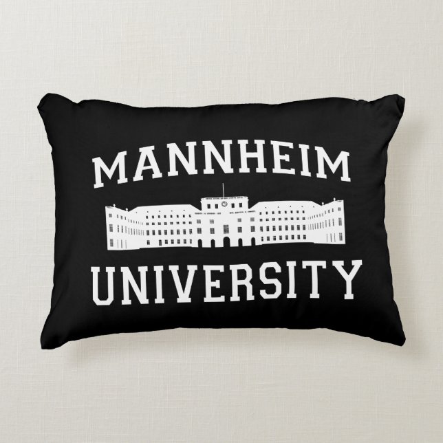 Universität Mannheim/Universität Mannheim Zierkissen (Vorderseite)