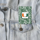 Universität Miami Pin Button (Insitu)