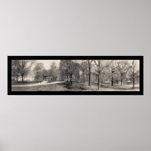 Universität Millikin IL Foto 1909 Poster (Vorne)