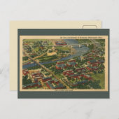 Universität Minnesota, Minneapolis Postkarte (Vorne/Hinten)