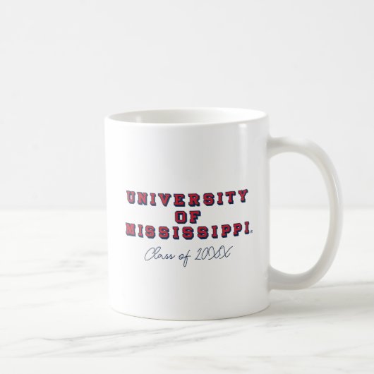 Universität Mississippi | Blocktyp Kaffeetasse (Rechts)