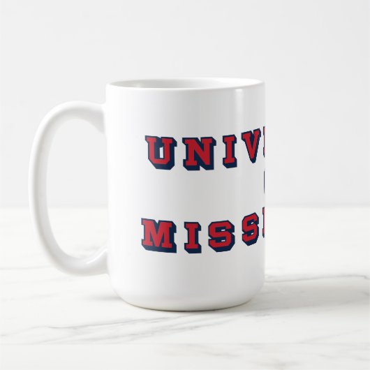 Universität Mississippi | Blocktyp Kaffeetasse (Links)