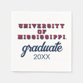Universität Mississippi | Blocktyp Serviette (Vorderseite)