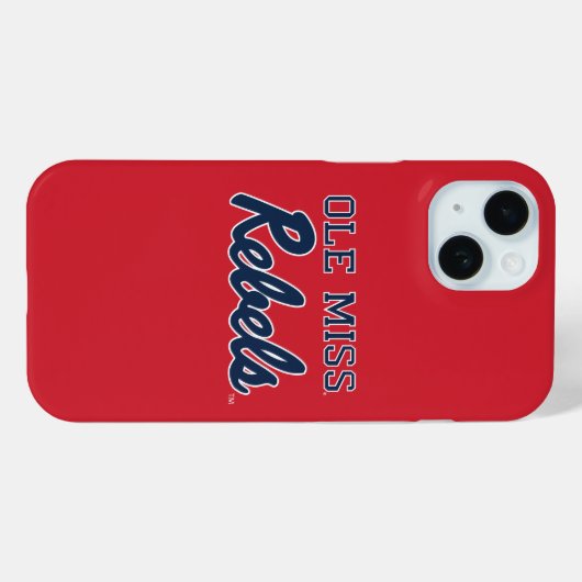 Universität Mississippi | Ole Miss Rebels Case-Mate iPhone Hülle (Rückseite (Horizontal))