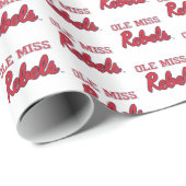 Universität Mississippi | Ole Miss Rebels Geschenkpapier (Rolleneckpunkt)