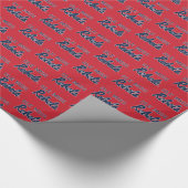 Universität Mississippi | Ole Miss Rebels Geschenkpapier (Ecke)