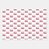 Universität Mississippi | Ole Miss Rebels Geschenkpapier Set (Vorderseite 3)
