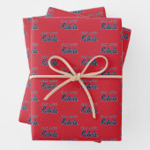 Universität Mississippi | Ole Miss Rebels Geschenkpapier Set (Beispiel)