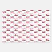 Universität Mississippi | Ole Miss Rebels Geschenkpapier Set (Vorderseite 3)